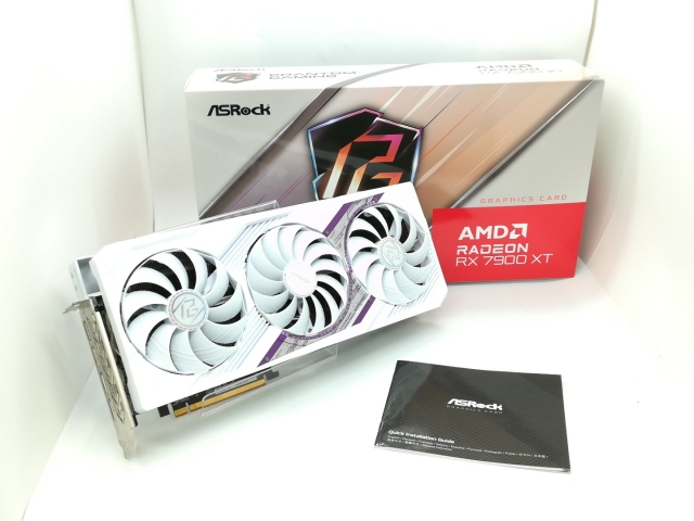 【中古】ASRock Radeon RX 7900 XT Phantom Gaming White 20GB OC RX7900XT/20GB(GDDR6)【静岡】保証期間１週間_7