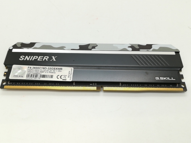 【中古】DDR4 16GB PC4-28800(DDR4-3600)【デスクトップPC用】【静岡】保証期間１週間