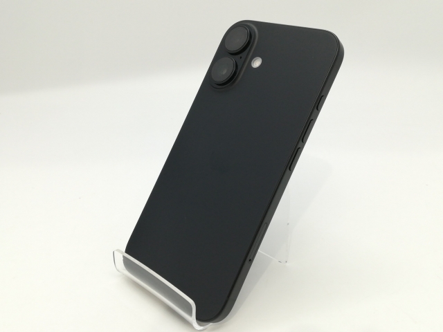 中古】Apple iPhone 16 black 128GB Apple iPhone 16e 128GB Black