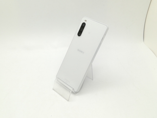 【中古】SONY au 【SIMフリー】 Xperia 10 IV ホワイト 6GB 128GB SOG07【大須2】保証期間１ヶ月【ランクA】