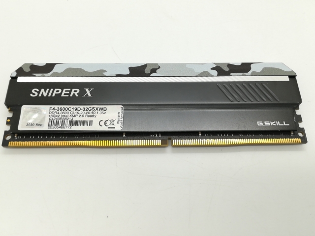 【中古】DDR4 16GB PC4-28800(DDR4-3600)【デスクトップPC用】【静岡】保証期間１週間