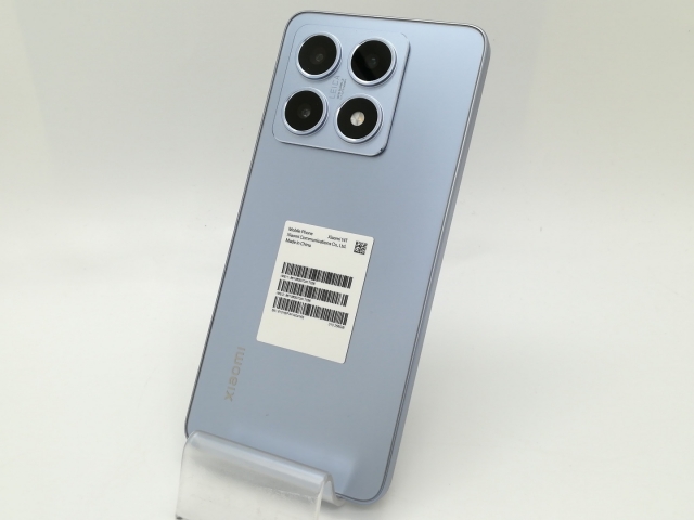 【中古】Xiaomi au 【SIMフリー】 Xiaomi 14T 12GB 256GB チタンブルー XIG07【静岡】保証期間１ヶ月【ランクA】