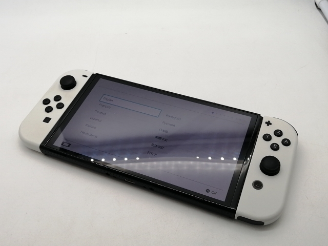 中古】Nintendo Switch 本体 (有機ELモデル) HEG-S-KAAAA ホワイト