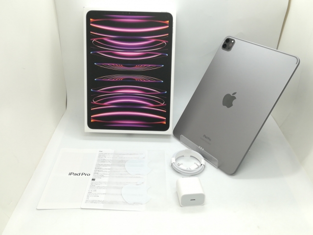【中古】Apple 【Wi-Fi】 11インチ iPad Pro（第4世代/2022） 256GB スペースグレイ MNXF3J/A【静岡】保証期間１ヶ月【ランクA】_7