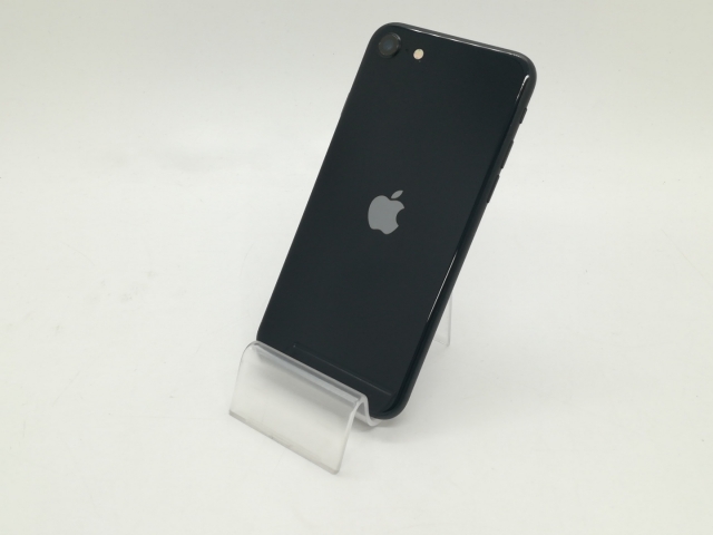 【中古】Apple au 【SIMフリー】 iPhone SE（第3世代） 64GB ミッドナイト MMYC3J/A【静岡】保証期間１ヶ月【ランクA】