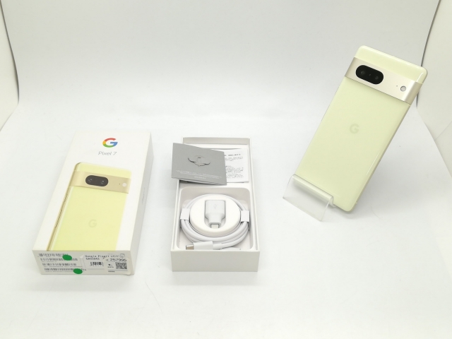 【中古】Google UQmobile 【SIMフリー】 Pixel 7 レモングラス 8GB 128GB G03Z5【静岡】保証期間１ヶ月【ランクA】_7