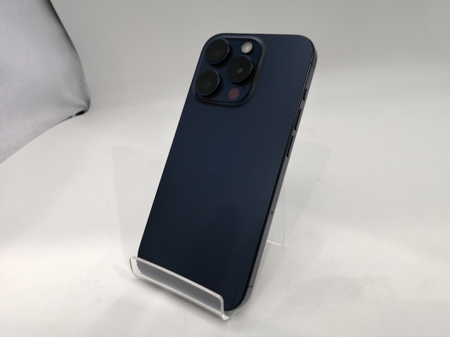 中古】Apple 国内版 【SIMフリー】 iPhone 15 Pro 128GB ブルー 