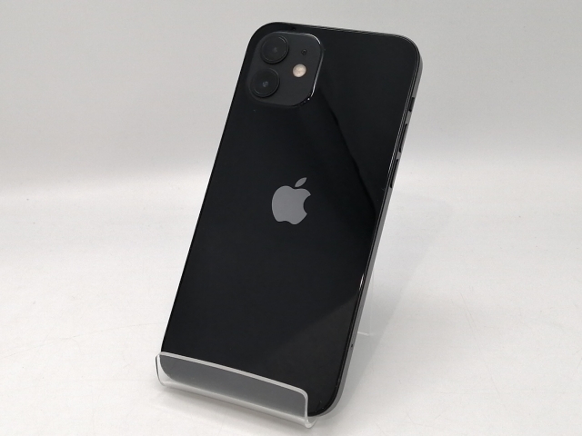 【中古】Apple SoftBank 【SIM鍵を掛ける取り消す済み】 iPhone 12 64GB 黒いこと MGHN3J/A【浜松駅前】言いはなつ継続期間１ヶ月【位置づけるC】
