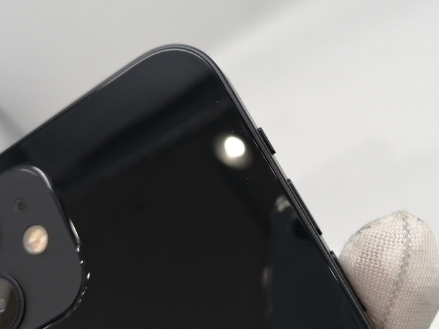 【中古】Apple SoftBank 【SIM鍵を掛ける取り消す済み】 iPhone 12 64GB 黒いこと MGHN3J/A【浜松駅前】言いはなつ継続期間１ヶ月【位置づけるC】