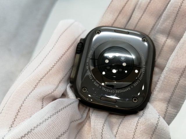 【中古】Apple Apple Watch Ultra3 49mm Cellular ブラックチタニウムケース/ブラックチタニウムミラネーゼループM MF1Q4J/A【浜松駅前】保証期間１ヶ月【ランクB】_2