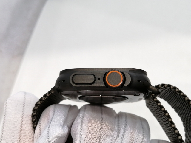 【中古】Apple Apple Watch Ultra3 49mm Cellular ブラックチタニウムケース/ブラックチタニウムミラネーゼループM MF1Q4J/A【浜松駅前】保証期間１ヶ月【ランクB】_4