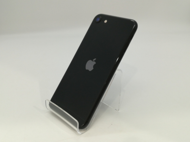 【中古】Apple au 【SIMロック解除済み】 iPhone SE（第2世代） 128GB ブラック MHGT3J/A（後期型番）【浜松駅前】保証期間１ヶ月【ランクB】