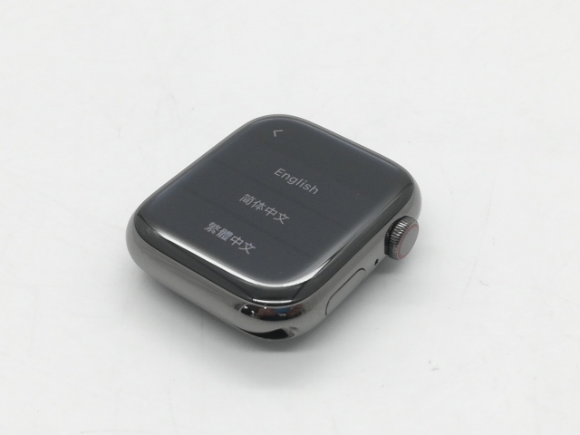 【中古】Apple Apple Watch Series9 45mm Cellular グラファイトステンレススチールケース (バンド無し)【DS秋葉】保証期間１ヶ月【ランクA】