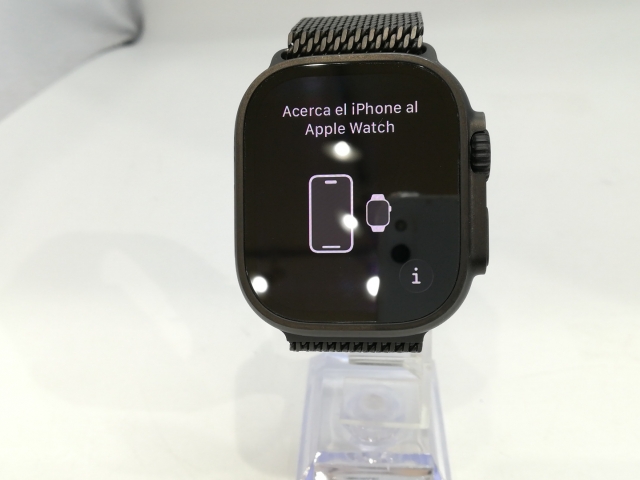 【中古】Apple Apple Watch Ultra2 49mm Cellular ブラックチタニウムケース/ブラックチタニウムミラネーゼループ (M) MX5U3J/A【浜松駅前】保証期間１ヶ月【ランクB】