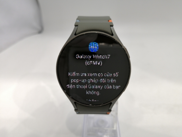 【中古】SAMSUNG Galaxy Watch7 44mm Wi-Fi/Bluetoothモデル グリーン 海外版【浜松駅前】保証期間１ヶ月【ランクB】