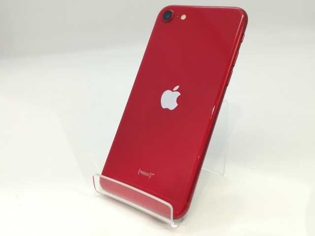 【中古】Apple docomo 【SIMロック解除済み】 iPhone SE（第2世代） 64GB (PRODUCT)RED MX9U2J/A【浜松駅前】保証期間１ヶ月【ランクB】