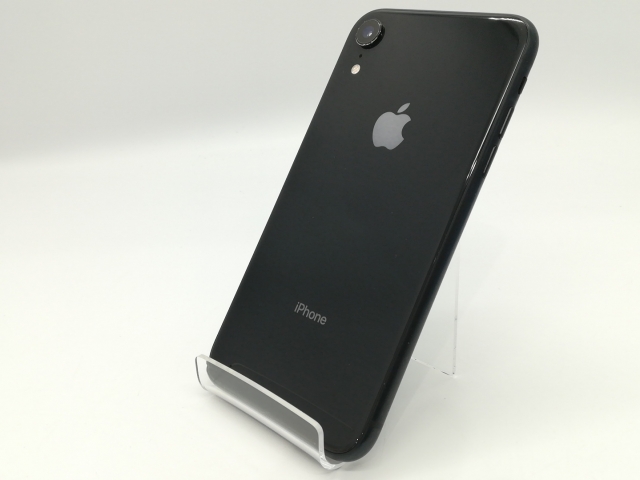 iPhone XR Black 64 GB au(simフリー解除済み) iphone XR 64GBブラック