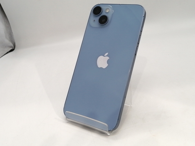【中古】Apple 国内版 【SIMフリー】 iPhone 14 Plus 512GB ブルー MQ4W3J/A【浜松駅前】保証期間１ヶ月【ランクC】
