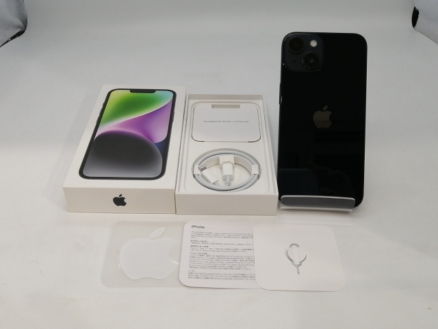 【中古】Apple 国内版 【SIMフリー】 iPhone 14 256GB ミッドナイト MPVW3J/A【浜松駅前】保証期間１ヶ月【ランクB】