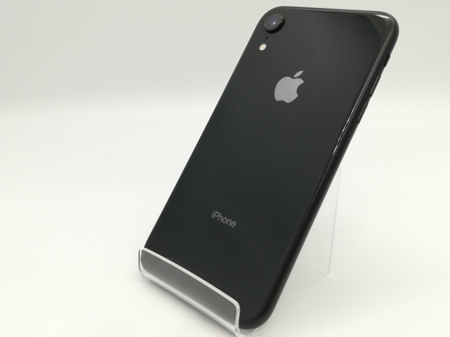 中古】Apple SoftBank 【SIMロック解除済み】 iPhone XR 64GB ブラック