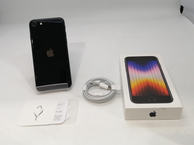 【中古】Apple docomo 【SIMフリー】 iPhone SE（第3世代） 64GB ミッドナイト MMYC3J/A【浜松駅前】保証期間１ヶ月【ランクB】_9