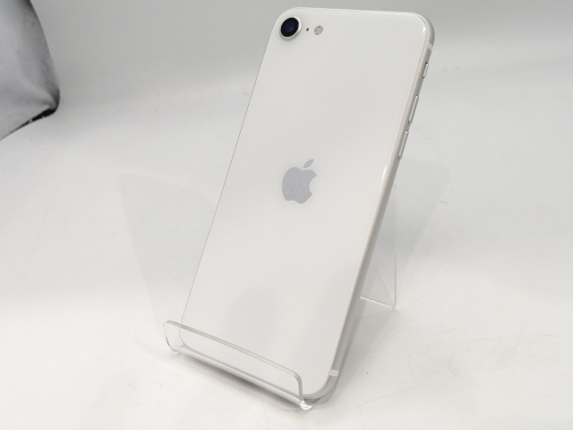 【中古】Apple SoftBank 【SIMロック解除済み】 iPhone SE（第2世代） 64GB ホワイト MX9T2J/A【浜松駅前】保証期間１ヶ月【ランクC】