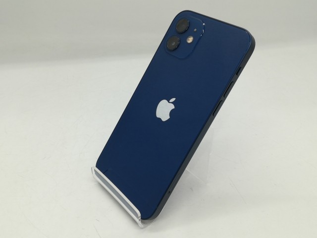 【中古】Apple 国内版 【SIMフリー】 iPhone 12 128GB ブルー MGHX3J/A【浜松駅前】保証期間１ヶ月【ランクB】