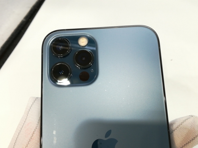 SIMロック解除済み】 iPhone 12 Pro 128GB パシフィックブルー