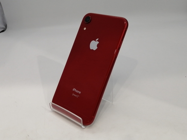 【中古】Apple au 【SIMロック解除済み】 iPhone XR 128GB (PRODUCT)RED MT0N2J/A【浜松駅前】保証期間１ヶ月【ランクB】