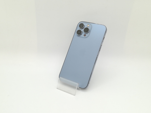 【中古】Apple SoftBank 【SIMフリー】 iPhone 13 Pro Max 1TB シエラブルー MLKK3J/A【静岡】保証期間１ヶ月【ランクC】