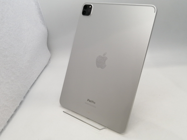 【中古】Apple 【Wi-Fi】 11インチ iPad Pro（第4世代/2022） 128GB シルバー MNXE3J/A【浜松駅前】保証期間１ヶ月【ランクA】