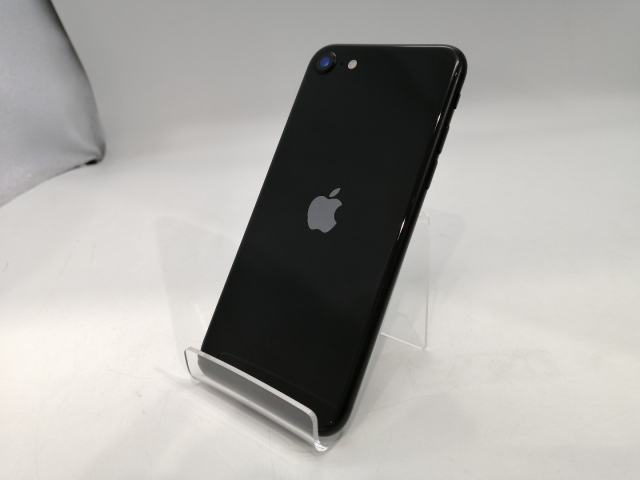 【中古】Apple docomo 【SIMロック解除済み】 iPhone SE（第2世代） 64GB ブラック MX9R2J/A【浜松駅前】保証期間１ヶ月【ランクA】