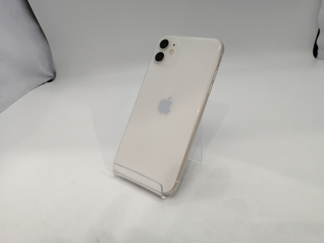 【中古】Apple SoftBank 【SIMロック解除済み】 iPhone 11 64GB ホワイト MWLU2J/A【浜松駅前】保証期間１ヶ月【ランクC】