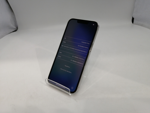【中古】Apple 楽天モバイル 【SIMフリー】 iPhone 13 Pro 256GB シルバー MLUP3J/A【浜松駅前】保証期間１ヶ月【ランクC】_1