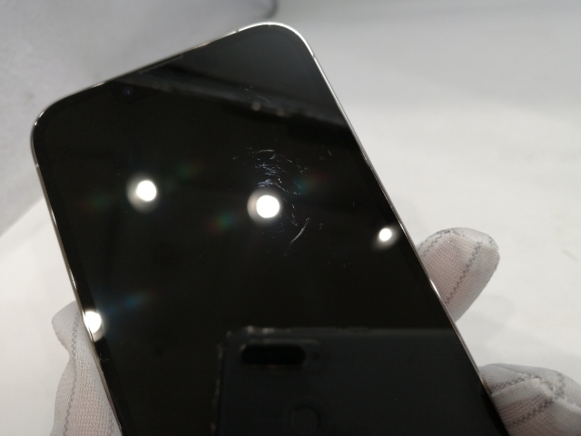 【中古】Apple 楽天モバイル 【SIMフリー】 iPhone 13 Pro 256GB シルバー MLUP3J/A【浜松駅前】保証期間１ヶ月【ランクC】_2