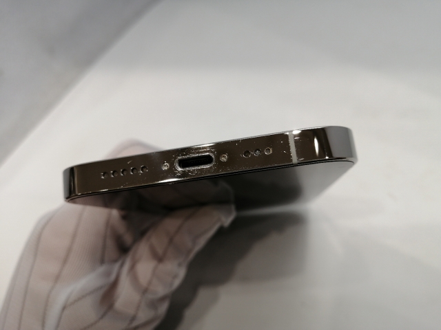 【中古】Apple 楽天モバイル 【SIMフリー】 iPhone 13 Pro 256GB シルバー MLUP3J/A【浜松駅前】保証期間１ヶ月【ランクC】_4