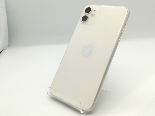 【中古】Apple docomo 【SIMロック解除済み】 iPhone 11 128GB ホワイト MWM22J/A【浜松駅前】保証期間１ヶ月【ランクB】