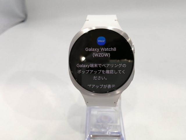 【中古】SAMSUNG Galaxy Watch8 LTE/Bluetoothモデル 44mm [シルバー]【浜松駅前】保証期間１ヶ月【ランクA】