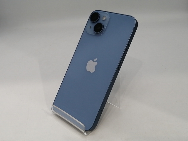 【中古】Apple 国内版 【SIMフリー】 iPhone 14 128GB ブルー MPVJ3J/A【浜松駅前】保証期間１ヶ月【ランクB】