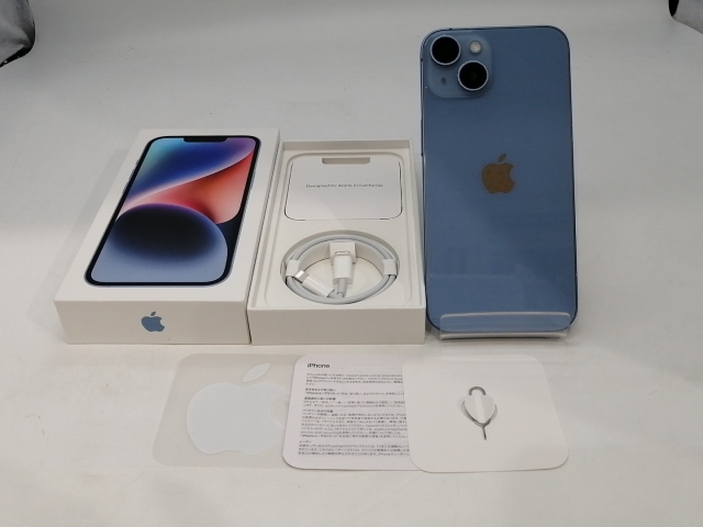 【中古】Apple 国内版 【SIMフリー】 iPhone 14 128GB ブルー MPVJ3J/A【浜松駅前】保証期間１ヶ月【ランクB】_9
