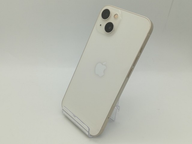 【中古】Apple SoftBank 【SIMフリー】 iPhone 13 128GB スターライト MLND3J/A【OSU301】保証期間１ヶ月【ランクA】