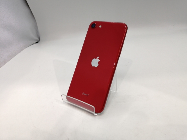 【中古】Apple 国内版 【SIMフリー】 iPhone SE（第2世代） 128GB (PRODUCT)RED MXD22J/A【浜松駅前】保証期間１ヶ月【ランクB】
