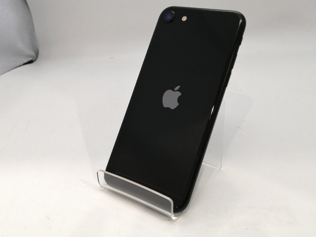 【中古】Apple docomo 【SIMロック解除済み】 iPhone SE（第2世代） 64GB ブラック MX9R2J/A【浜松駅前】保証期間１ヶ月【ランクB】