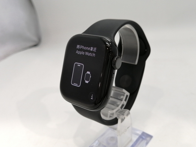 【中古】Apple Apple Watch Series10 42mm GPS ジェットブラックアルミニウムケース/ブラックスポーツバンド (S/M) MWWE3J/A【浜松駅前】保証期間１ヶ月【ランクB】_1