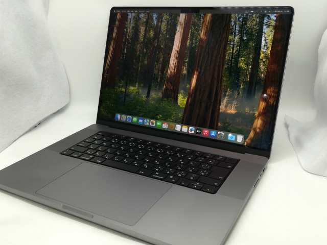 【中古】Apple MacBook Pro 16インチ CTO (2021) M1 Pro(CPU:10C/GPU:16C)/32G/512G/シルバー【大須アメ横】保証期間１ヶ月【ランクB】の通販は