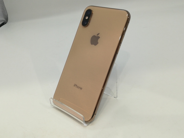 【中古】Apple au 【SIMロック解除済み】 iPhone XS 64GB ゴールド MTAY2J/A【浜松駅前】保証期間１ヶ月【ランクC】