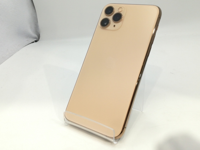 【中古】Apple SoftBank 【SIMロック解除済み】 iPhone 11 Pro 256GB ゴールド MWC92J/A【浜松駅前】保証期間１ヶ月【ランクC】