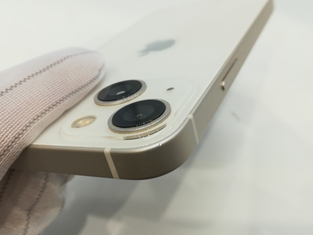 【中古】Apple docomo 【SIMフリー】 iPhone 13 mini 128GB スターライト MLJE3J/A【浜松駅前】保証期間１ヶ月【ランクC】_5