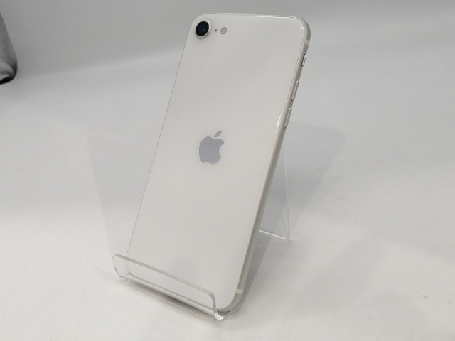 【中古】Apple docomo 【SIMロック解除済み】 iPhone SE（第2世代） 64GB ホワイト MHGQ3J/A（後期型番）【浜松駅前】保証期間１ヶ月【ランクB】