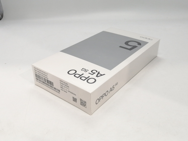 【未使用】Oppo UQmobile 【SIMフリー】 OPPO A5 5G 4GB 128GB ホワイト OPG06【浜松駅前】保証期間３ヶ月_2
